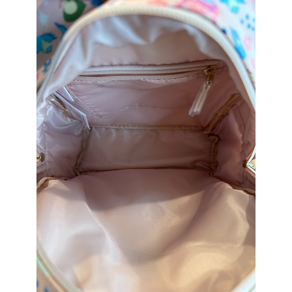 Petunia Pickle Bottom Disney Baby Cinderella Mini Backpack Pink Vegan Leather - Picture 6 of 10